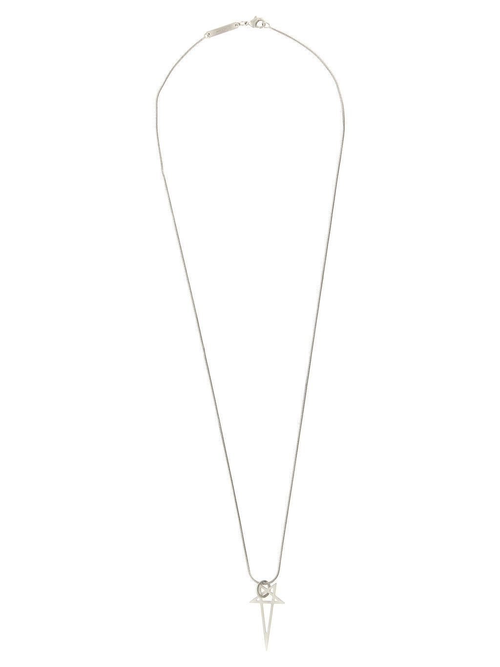 Silver Brass Necklace