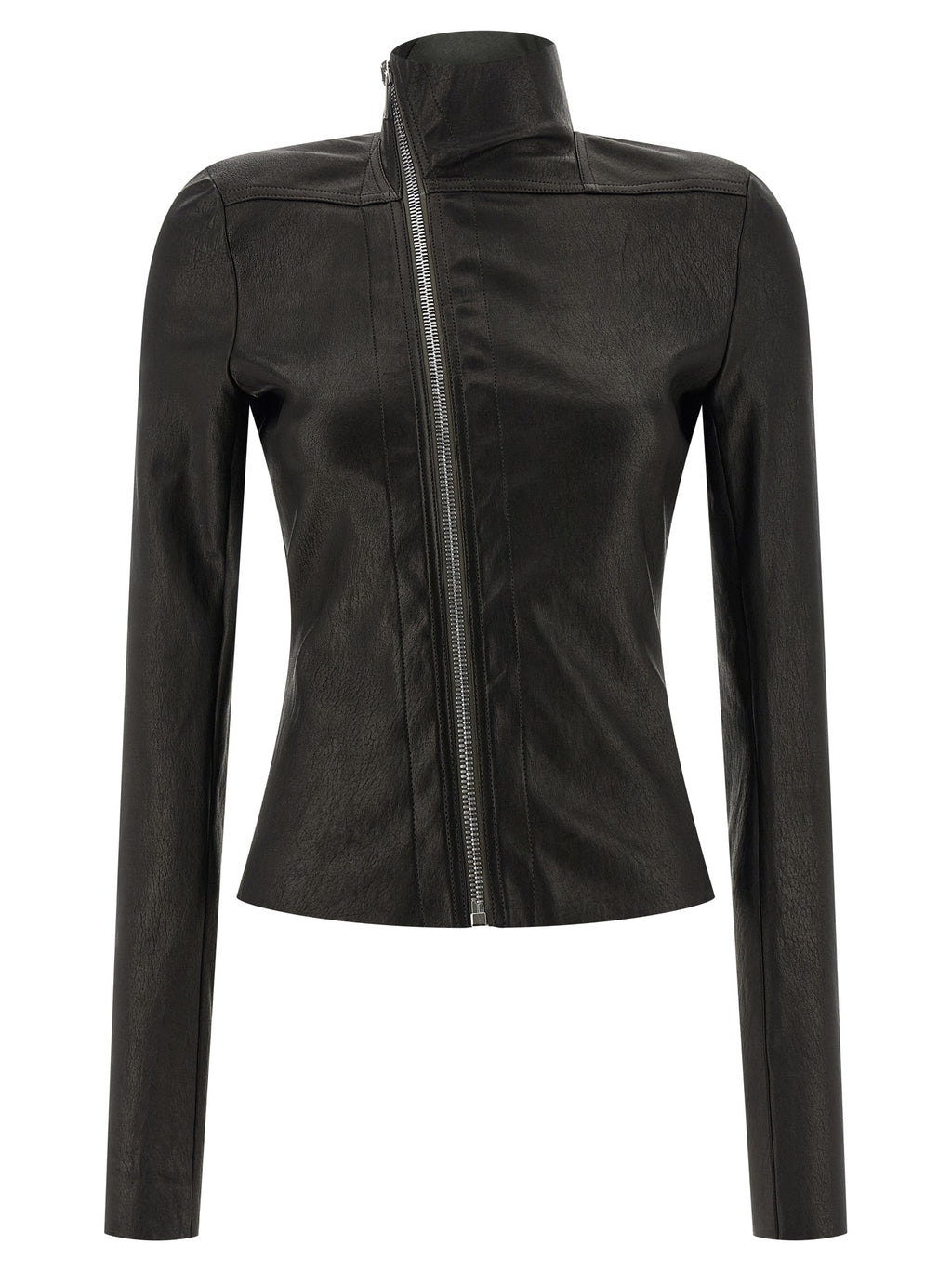Black Lamb Leather Leather Jacket