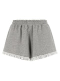 Gray Organic Cotton Bermuda Shorts