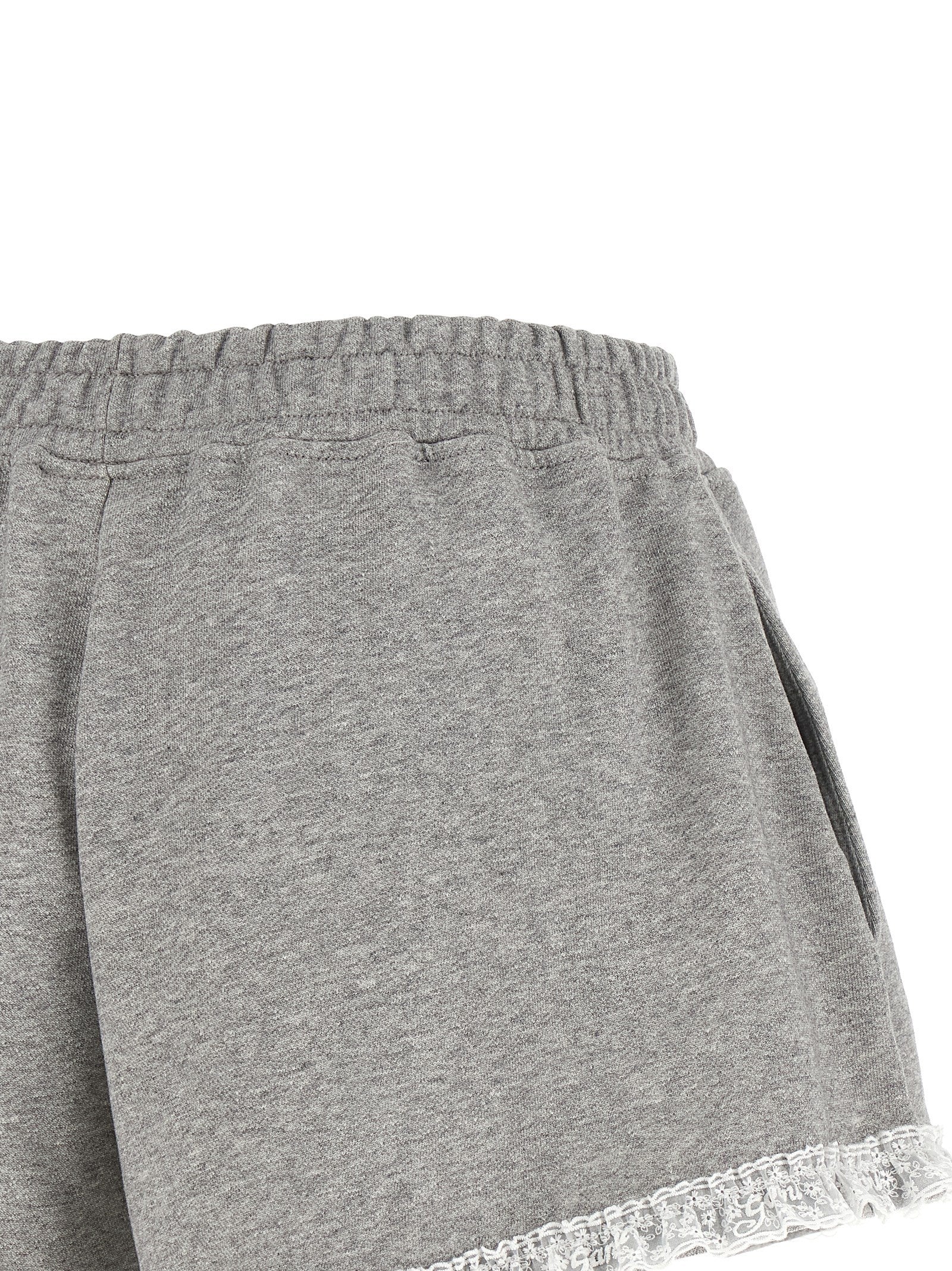 Gray Organic Cotton Bermuda Shorts