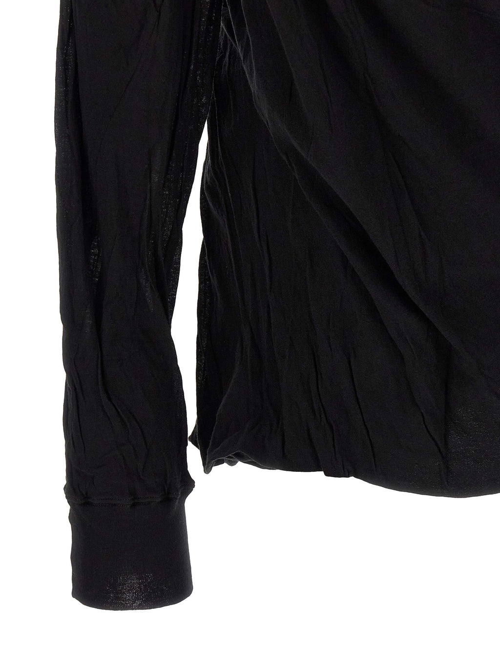 Black Cotton T-Shirt