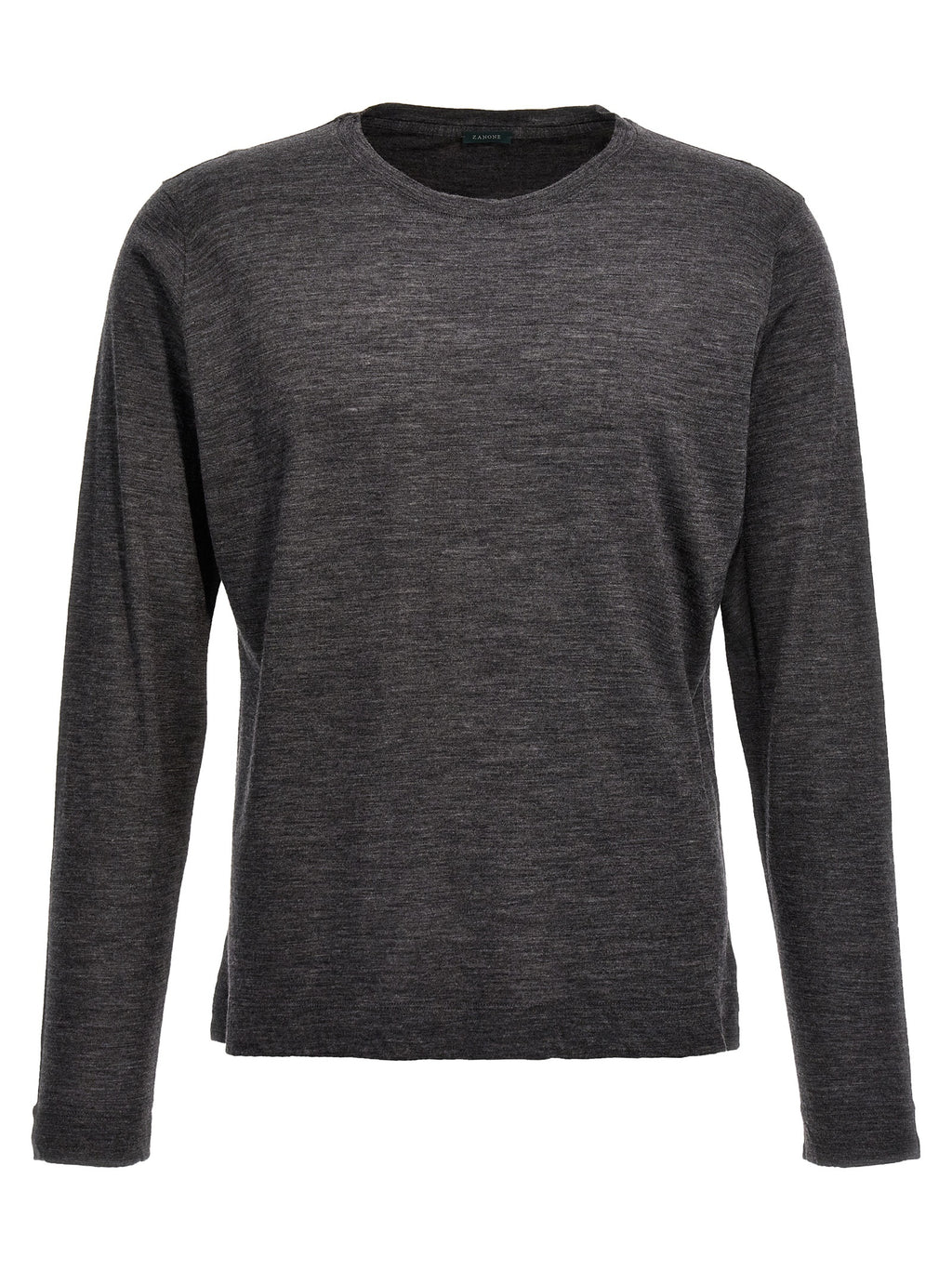 Gray Virgin Wool Cardigan