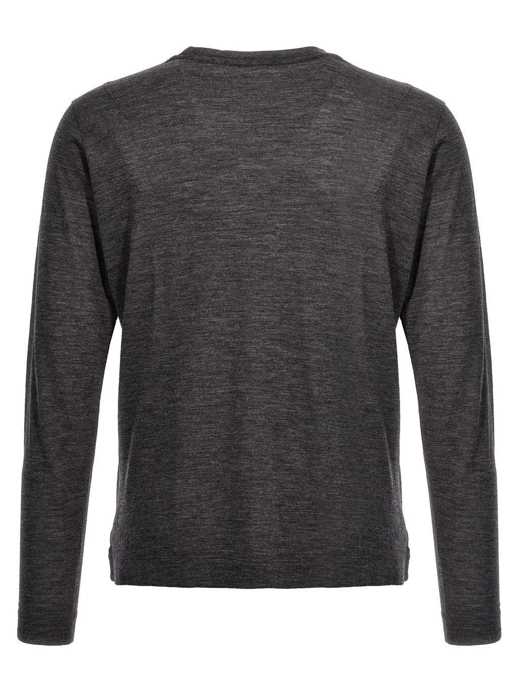 Gray Virgin Wool Cardigan