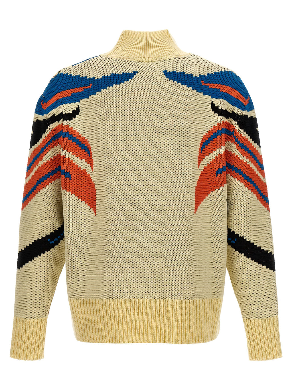 Multicolor Virgin Wool Cardigan