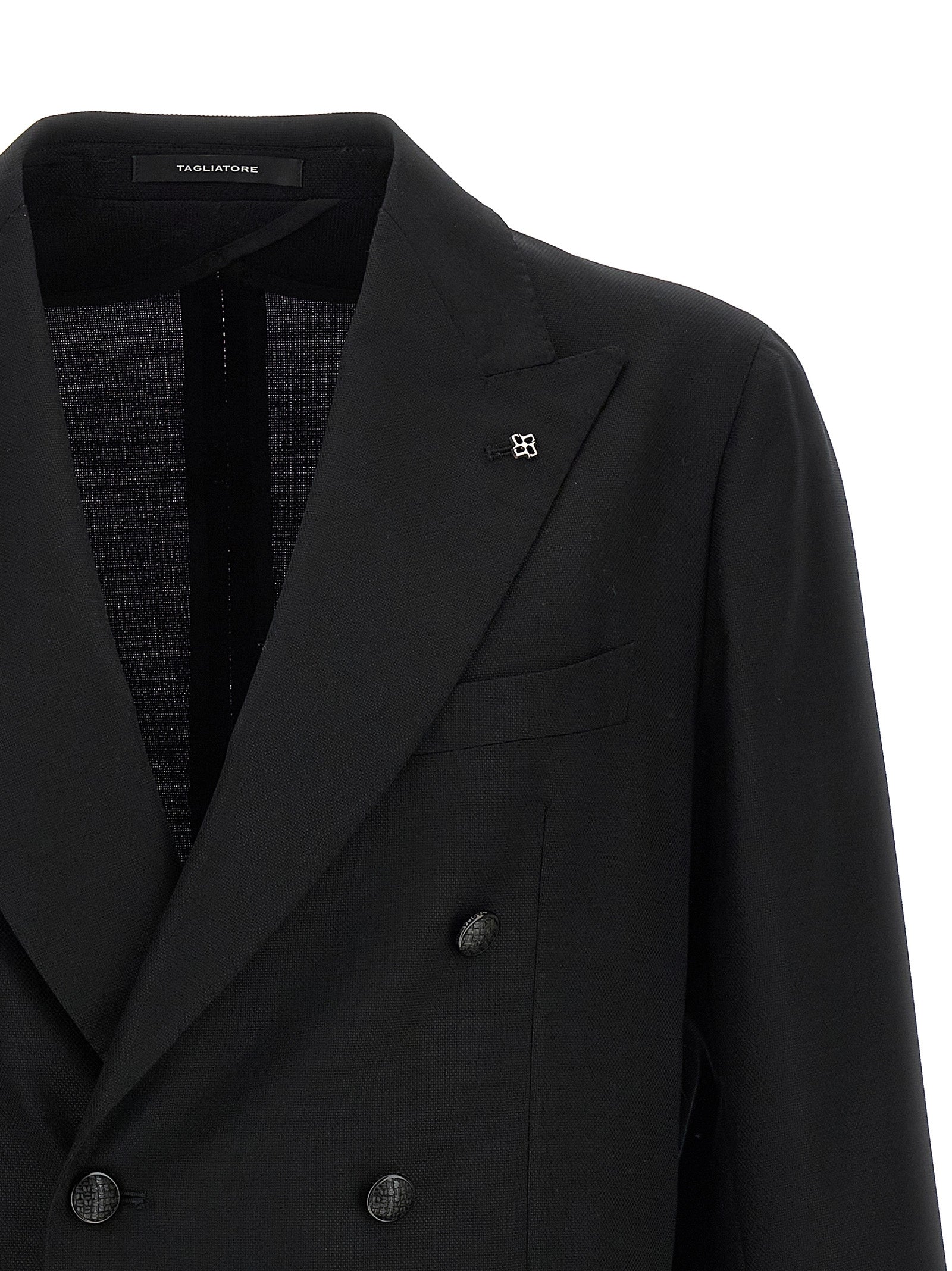 Black Virgin Wool Blazer