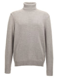 Gray Virgin Wool Cardigan