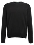 Black Virgin Wool Cardigan