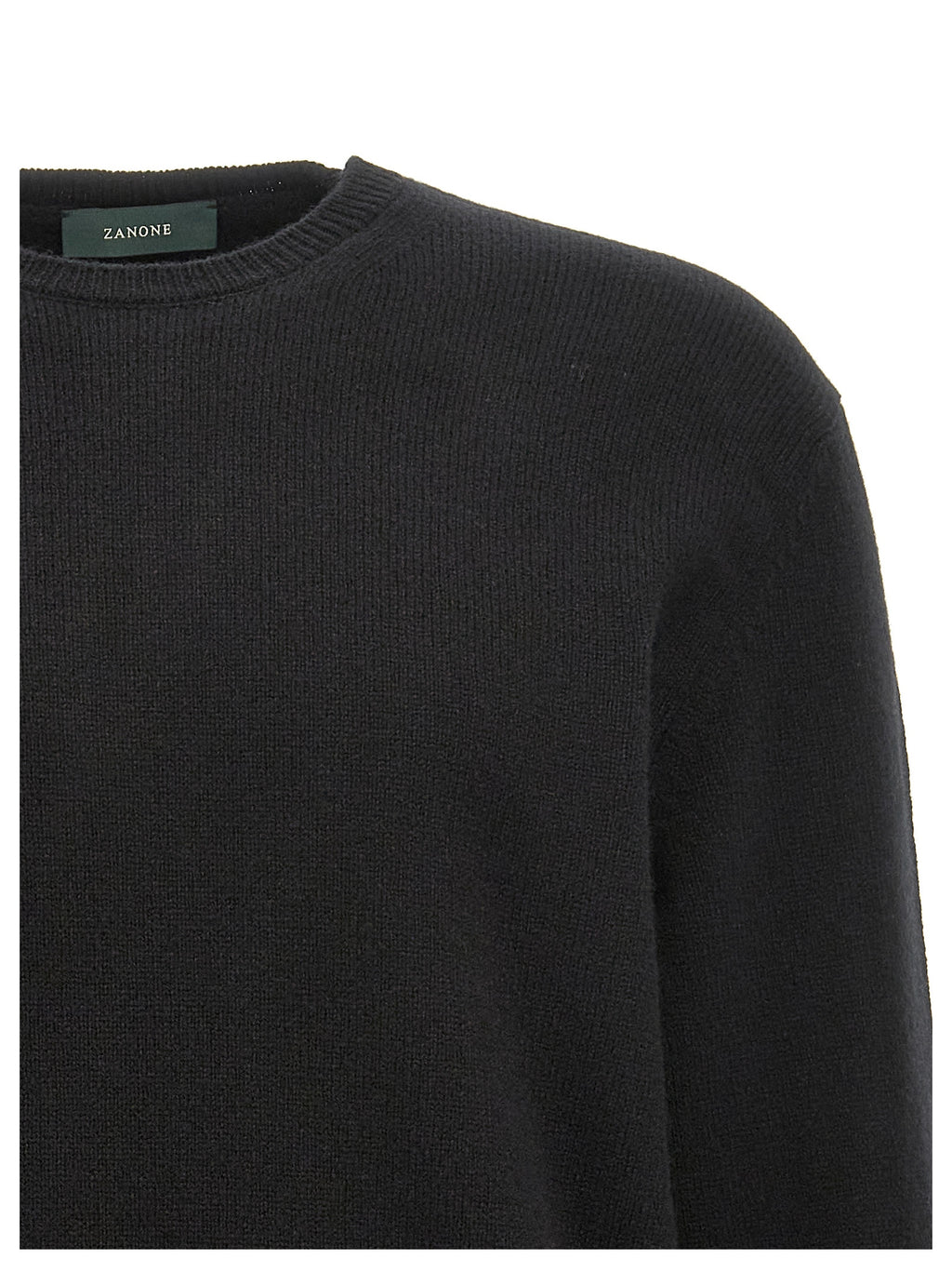 Black Virgin Wool Cardigan