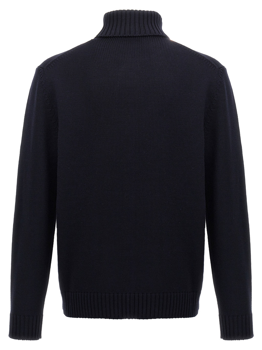 Blue Virgin Wool Cardigan