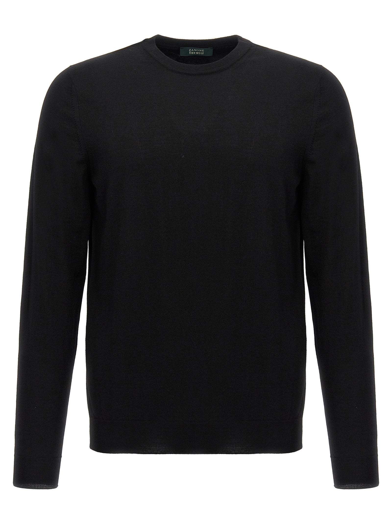 Black Virgin Wool Cardigan