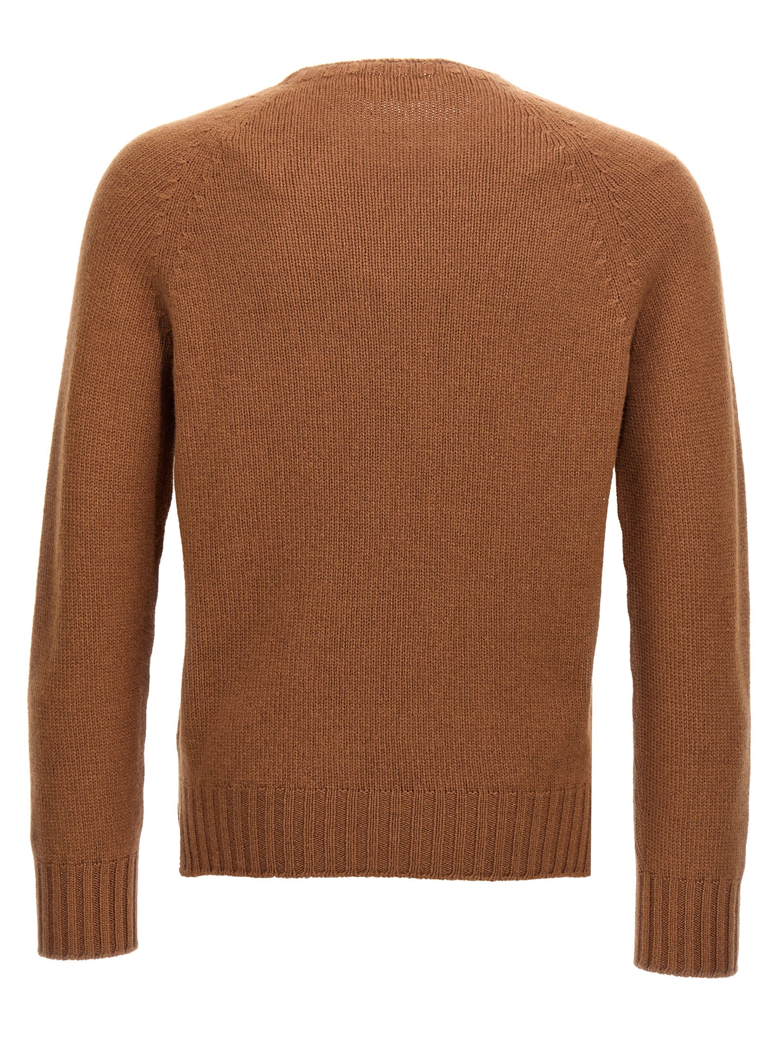 Brown Wool Cardigan