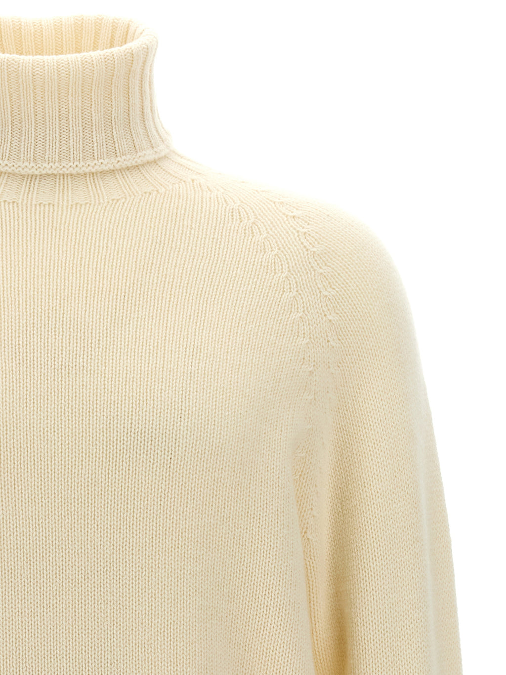 White Wool Cardigan