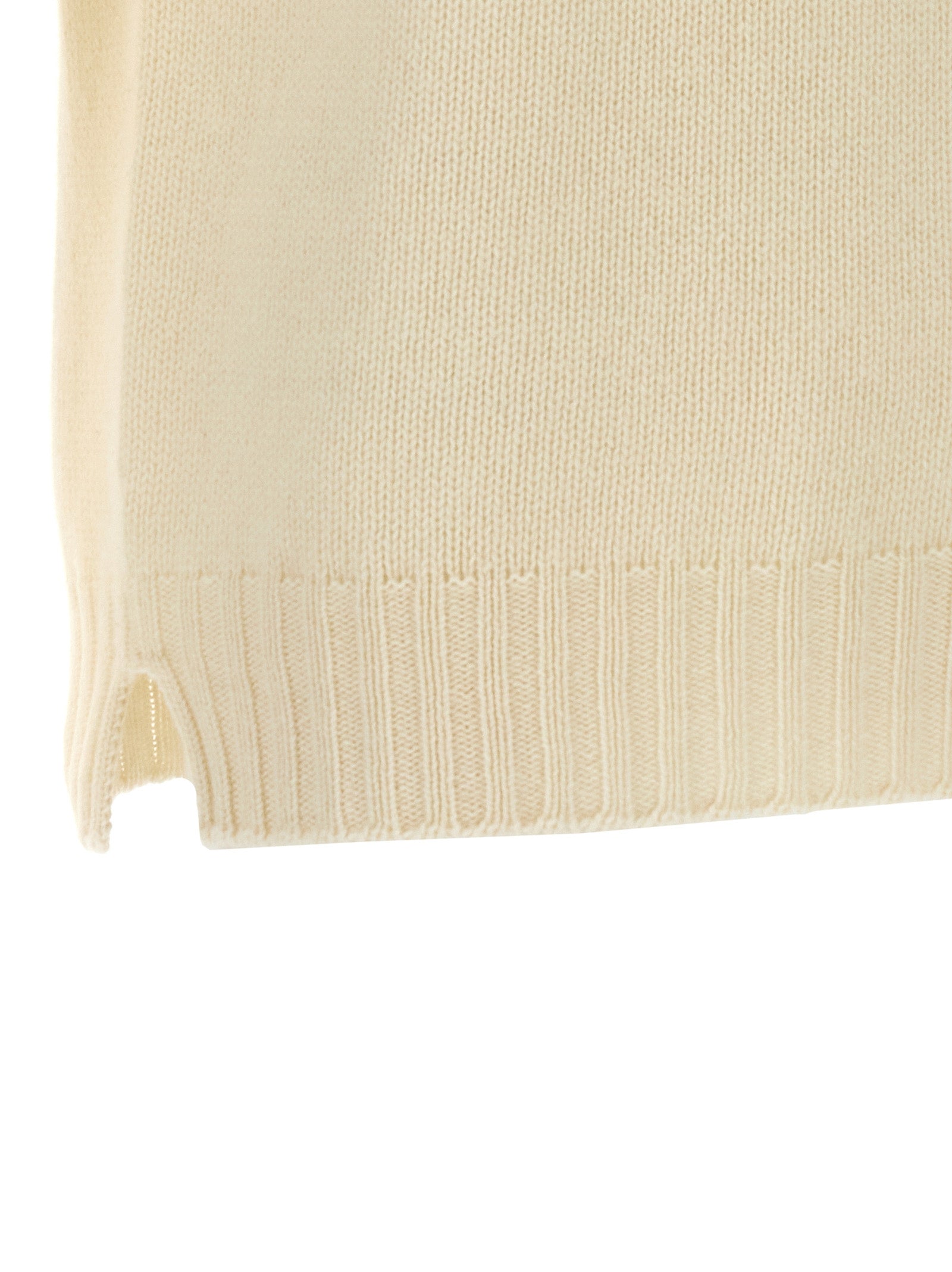 White Wool Cardigan