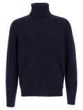 Blue Wool Cardigan