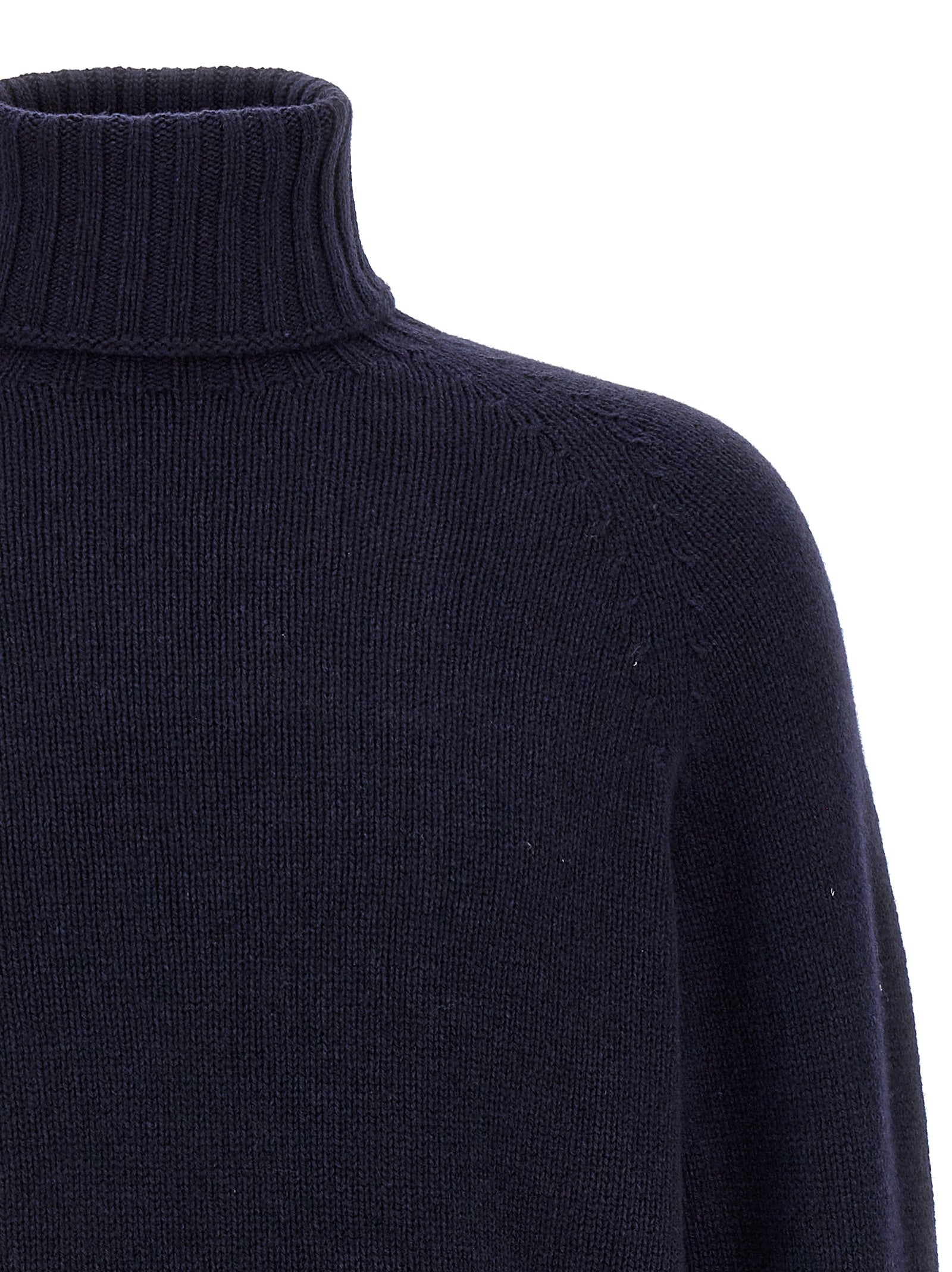 Blue Wool Cardigan