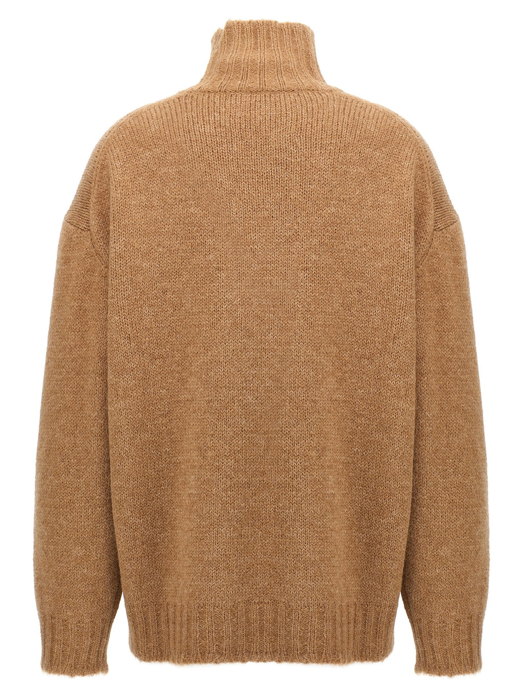 Beige Wool Cardigan