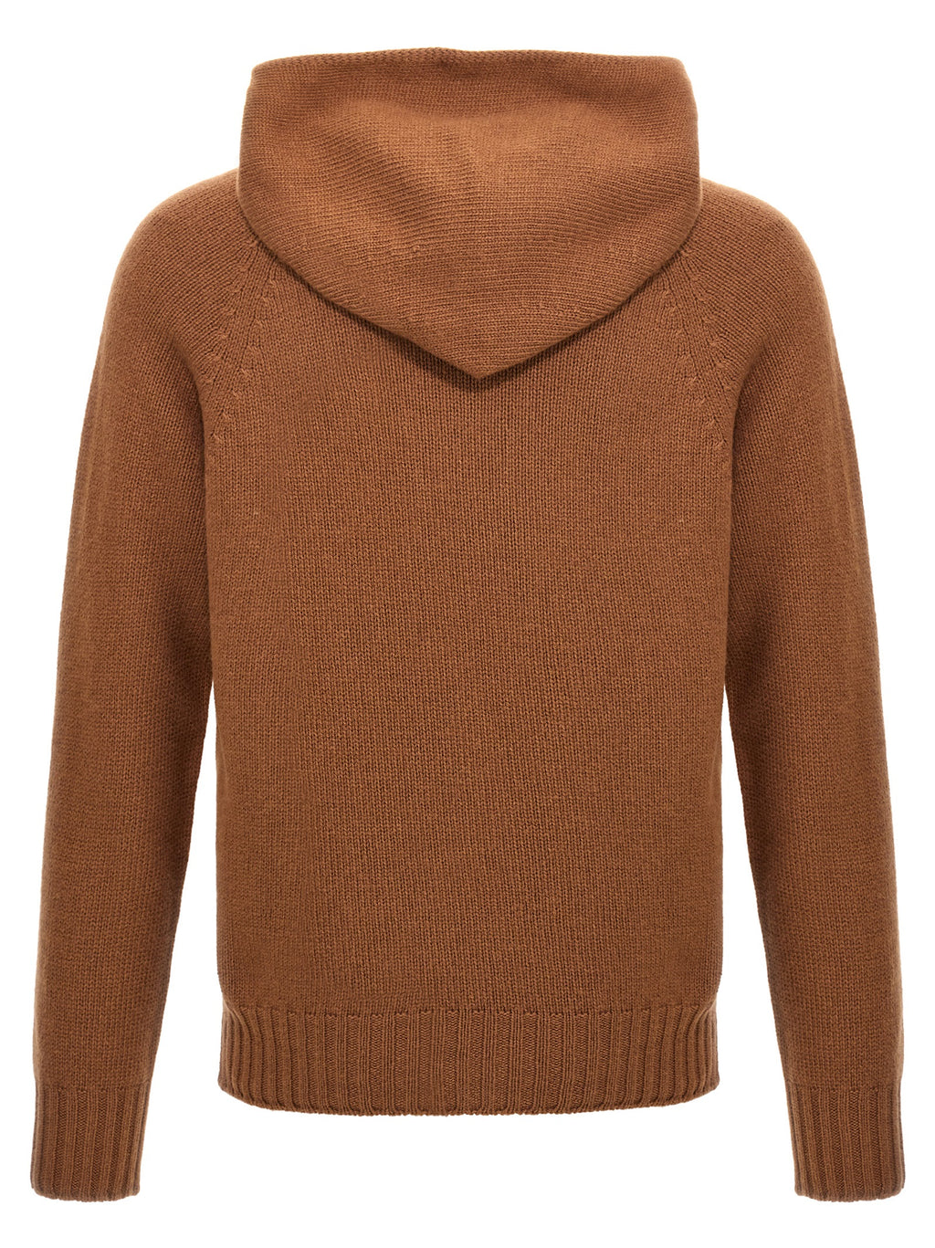 Brown Wool Cardigan