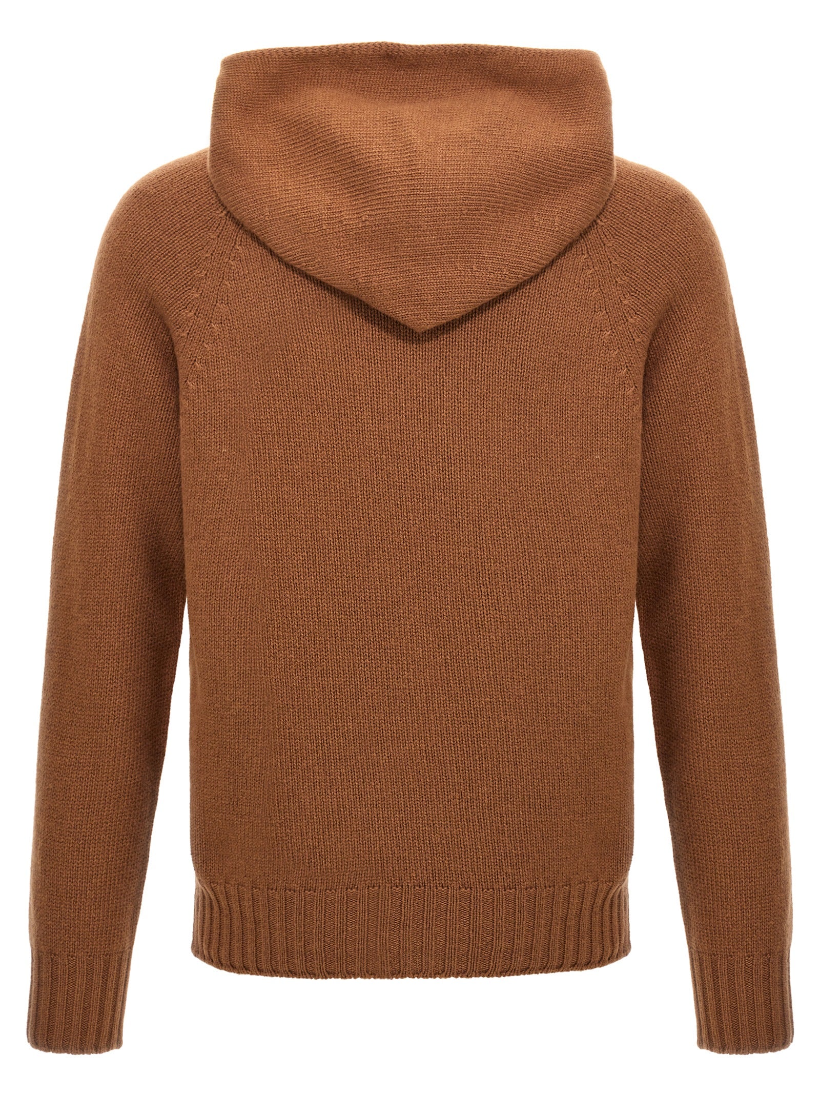Brown Wool Cardigan