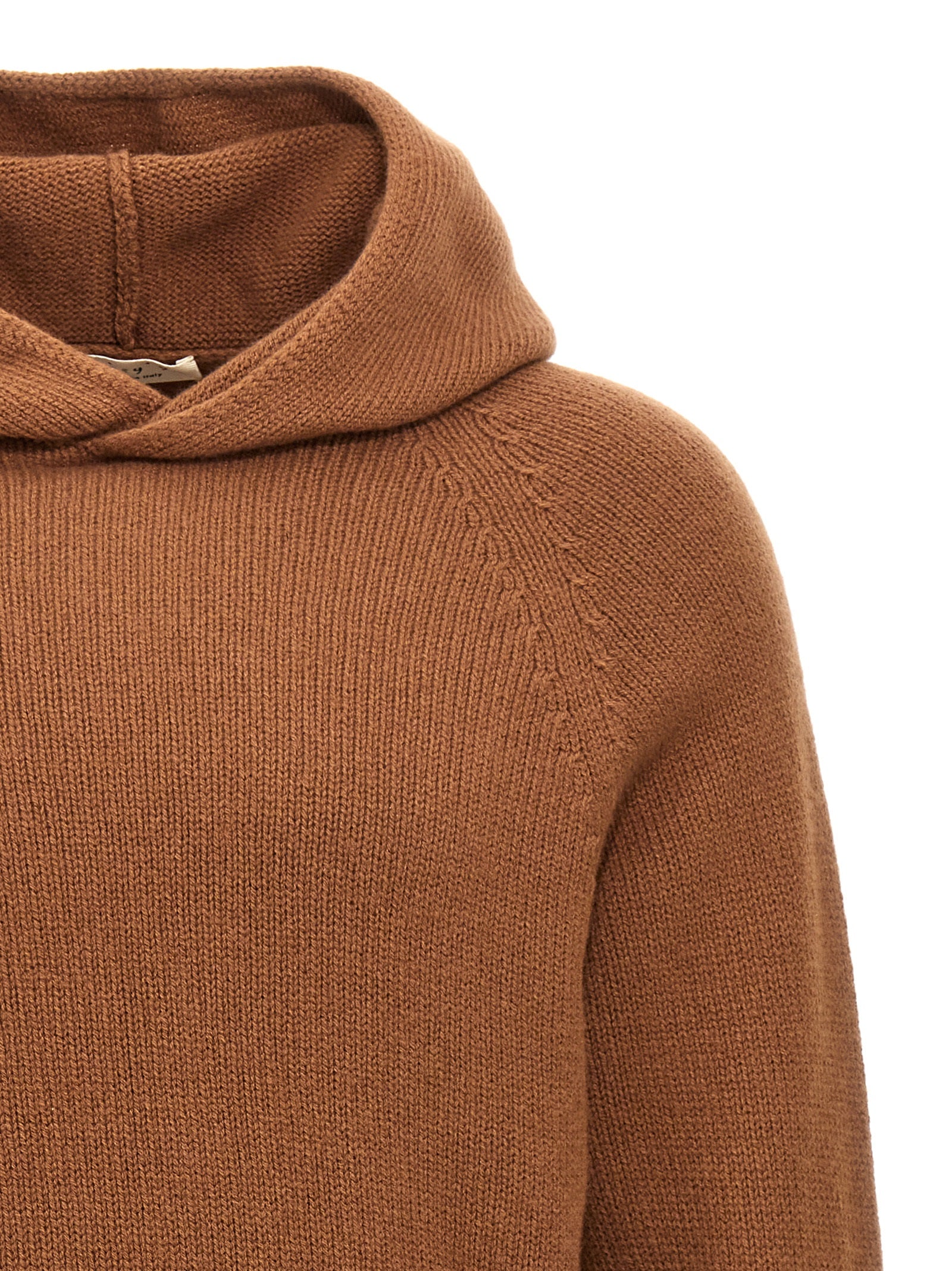 Brown Wool Cardigan