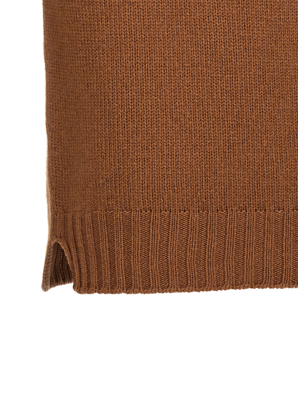 Brown Wool Cardigan