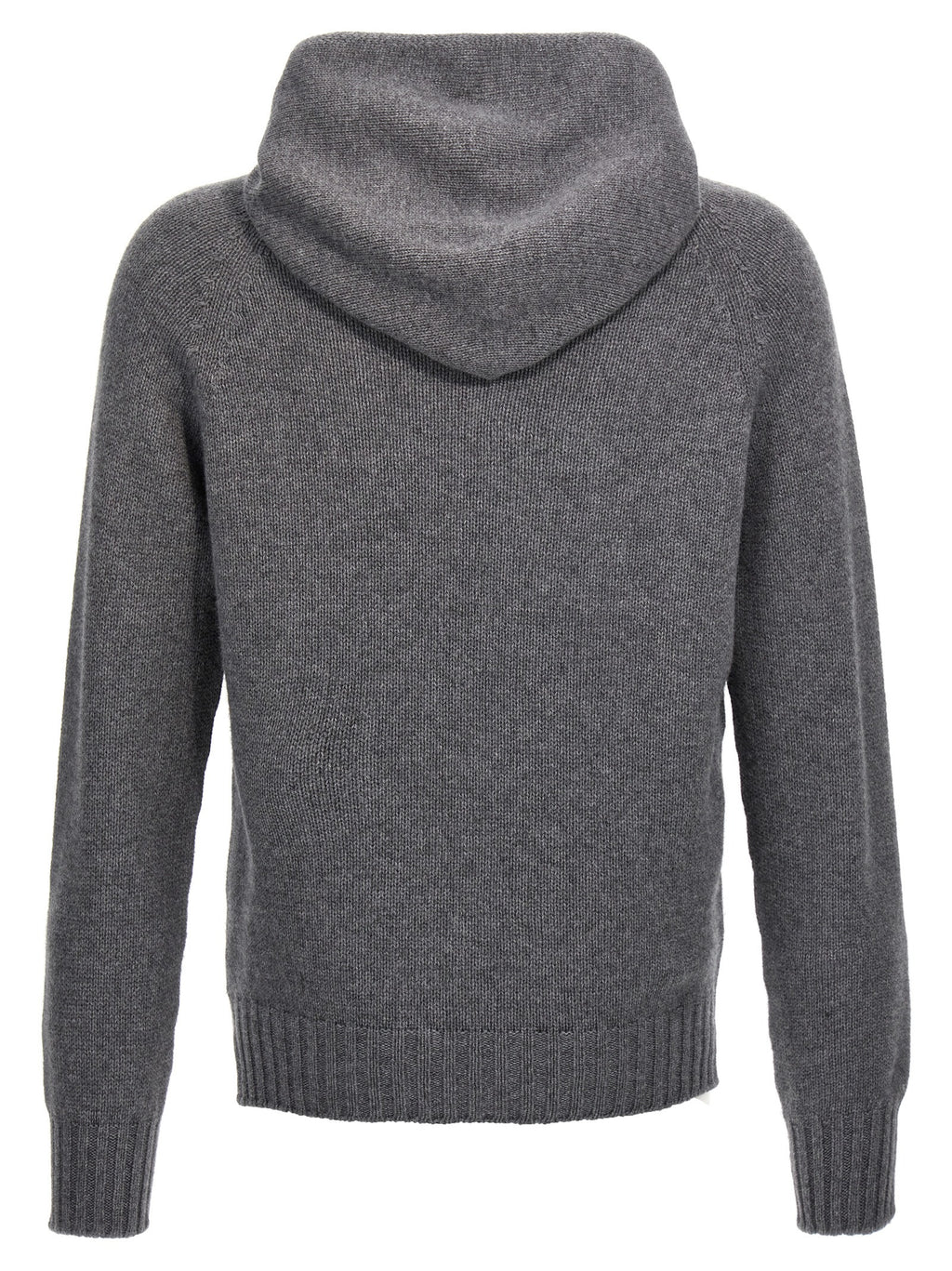 Gray Wool Cardigan