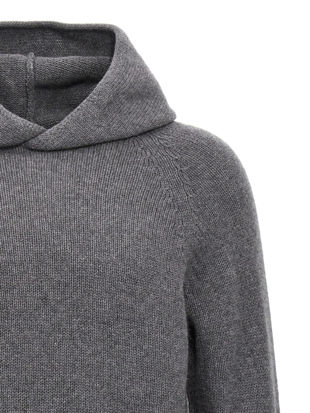 Gray Wool Cardigan