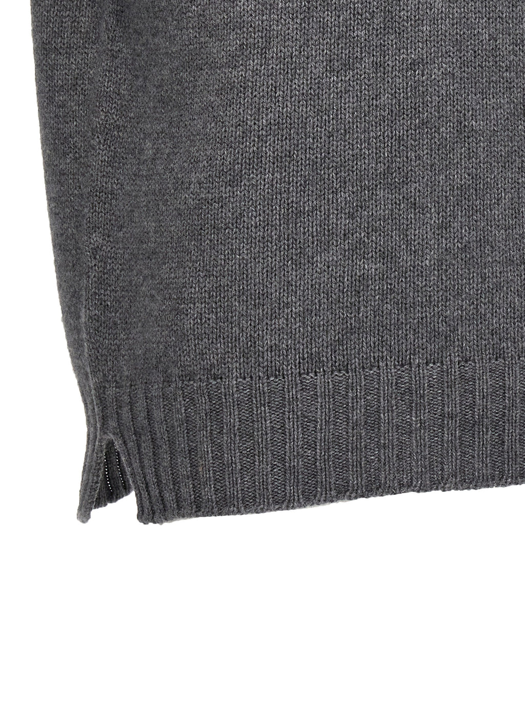 Gray Wool Cardigan