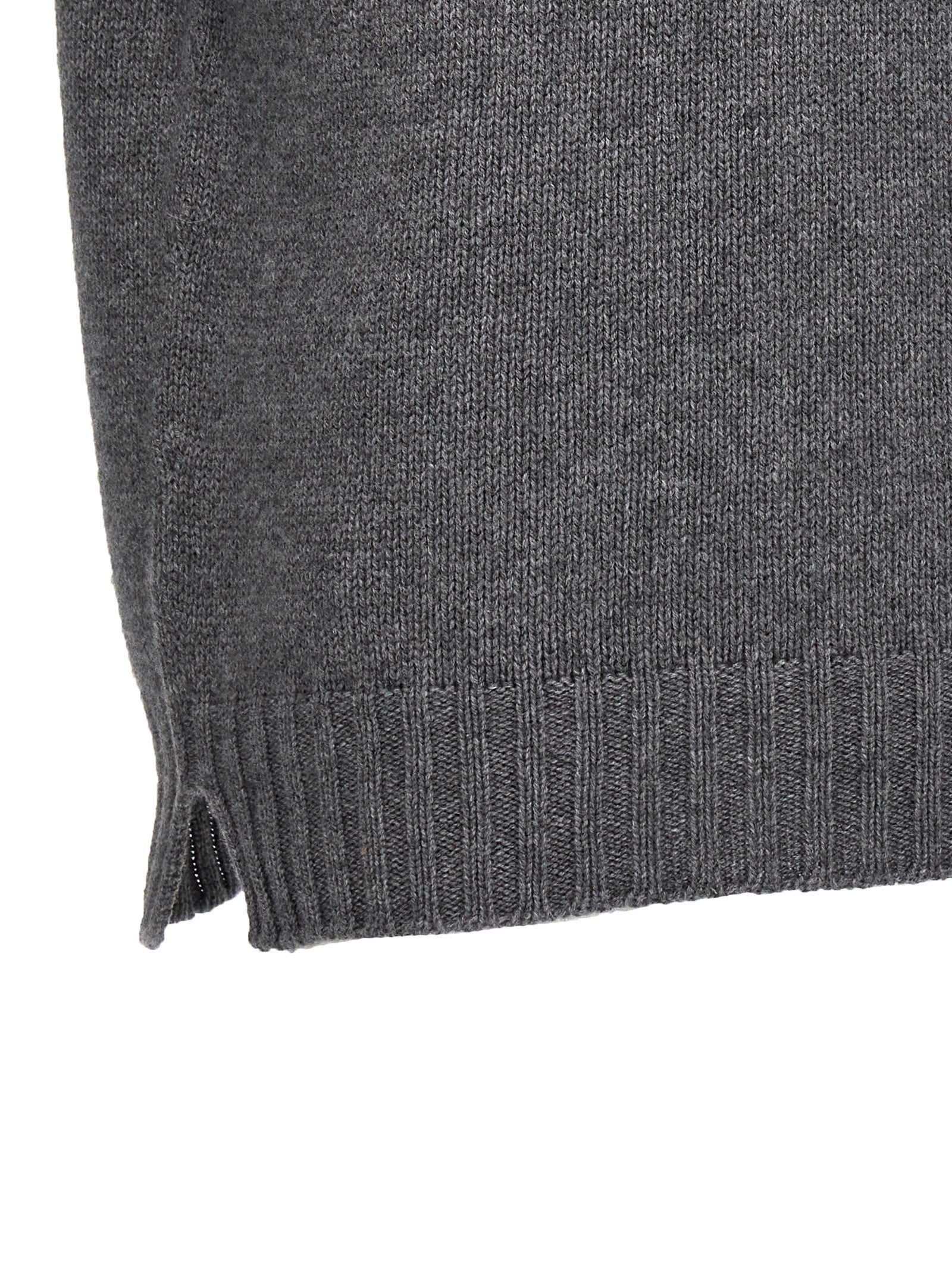 Gray Wool Cardigan