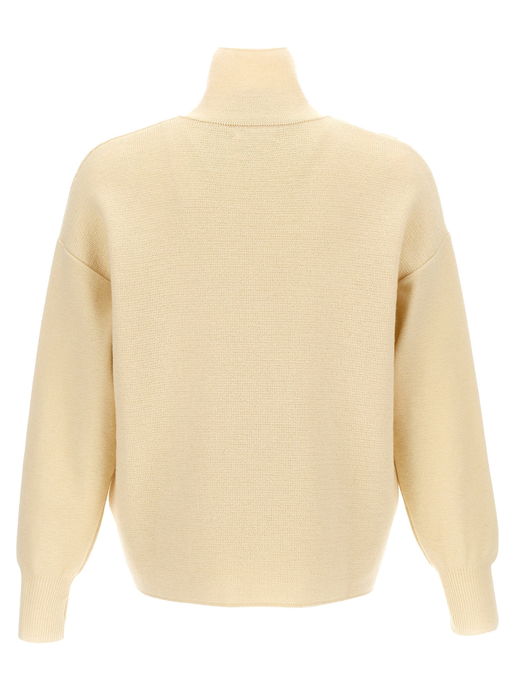 White Merino Wool Cardigan