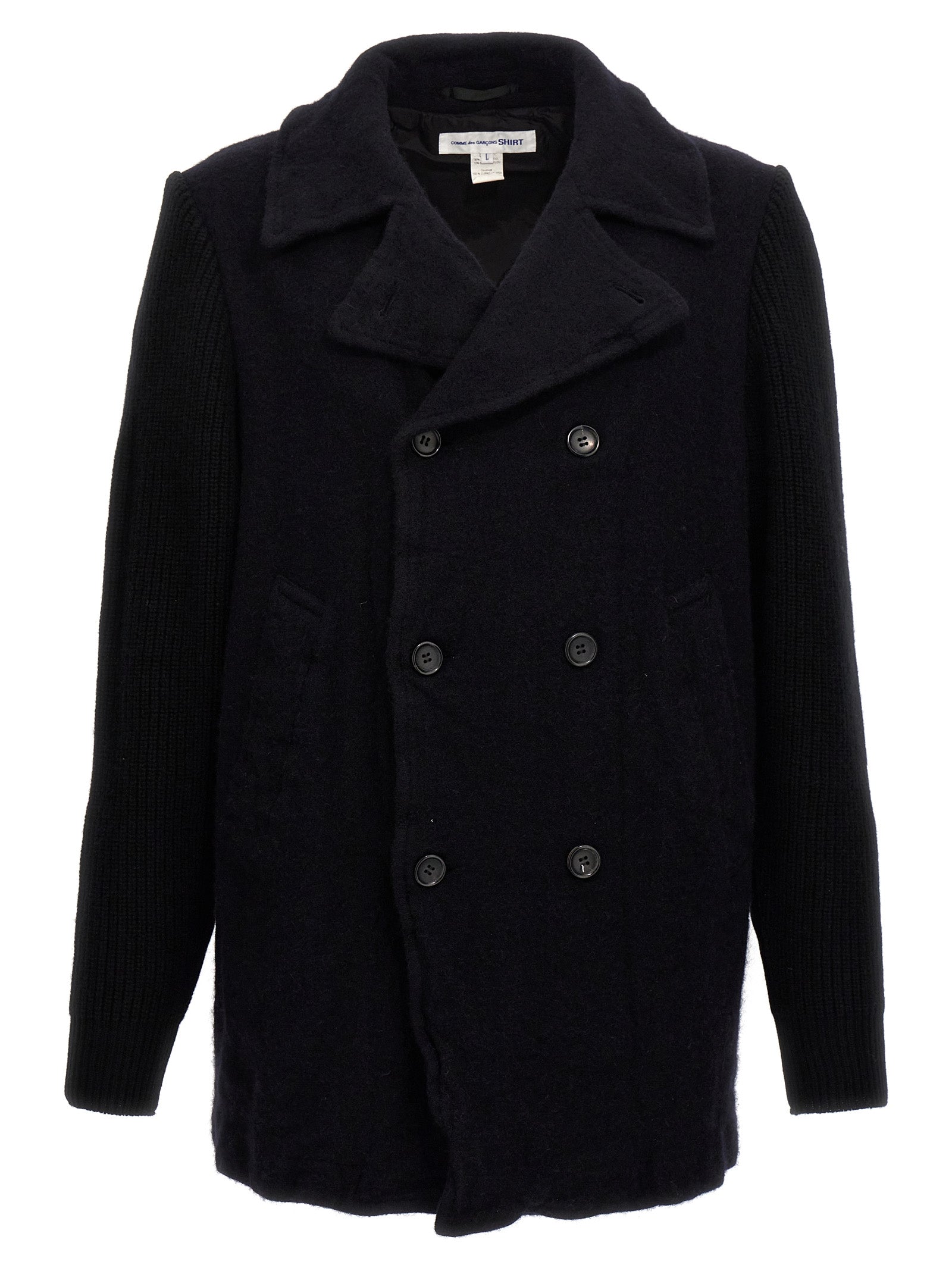 Blue Wool Coat