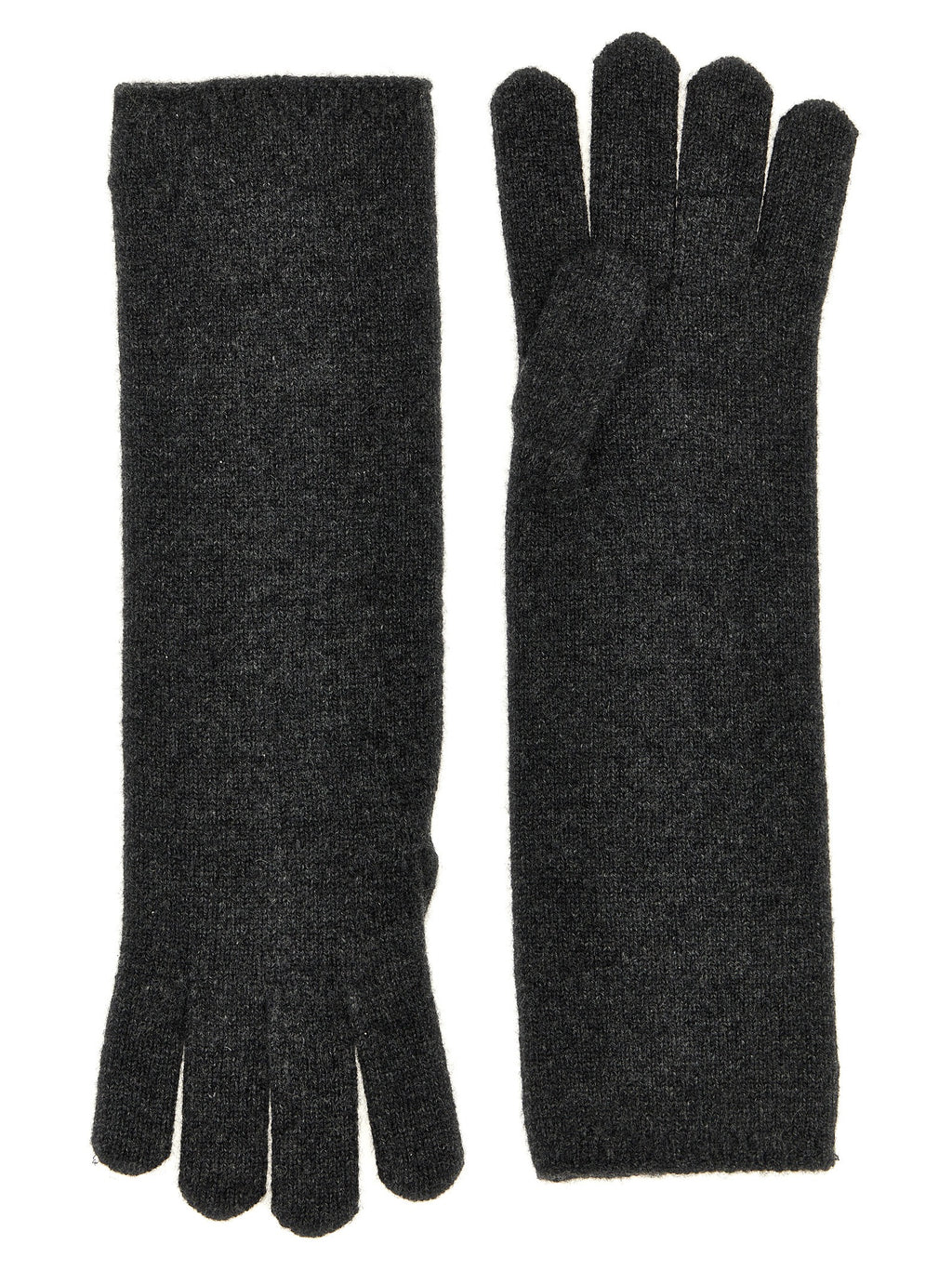 Gray Cashmere Gloves