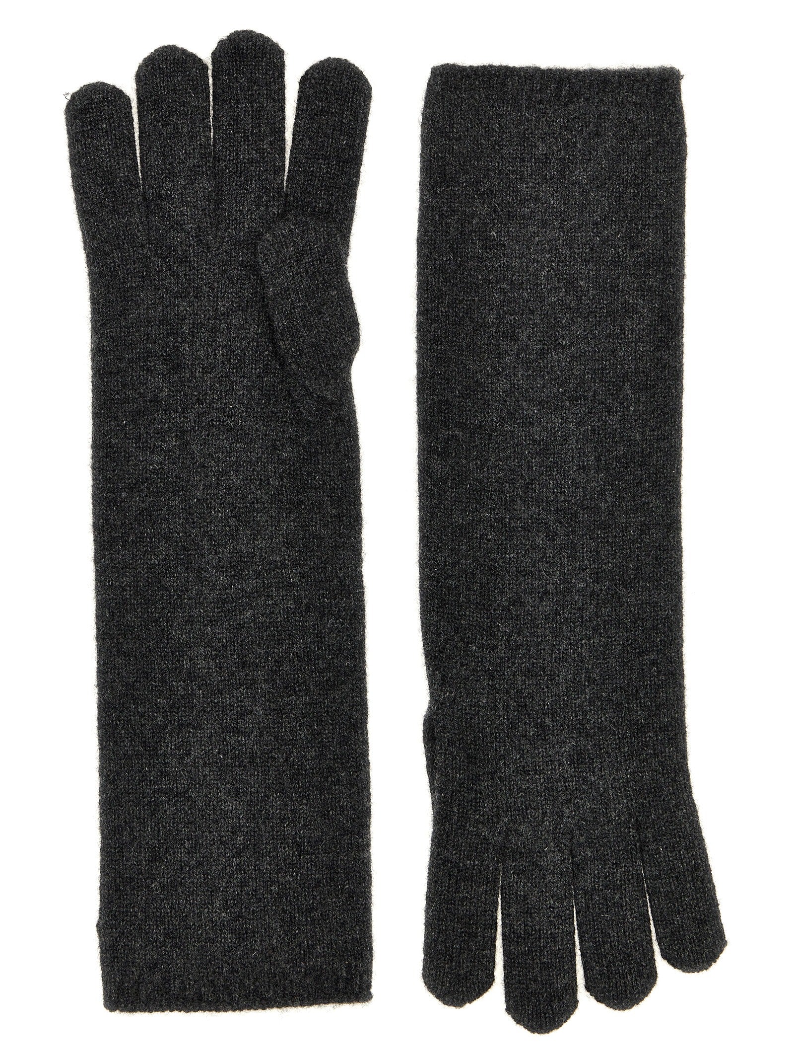 Gray Cashmere Gloves