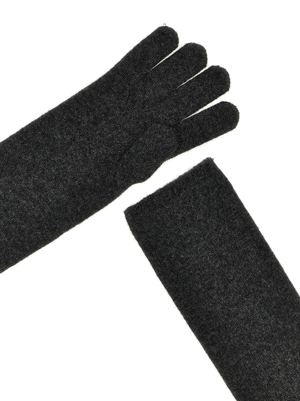 Gray Cashmere Gloves