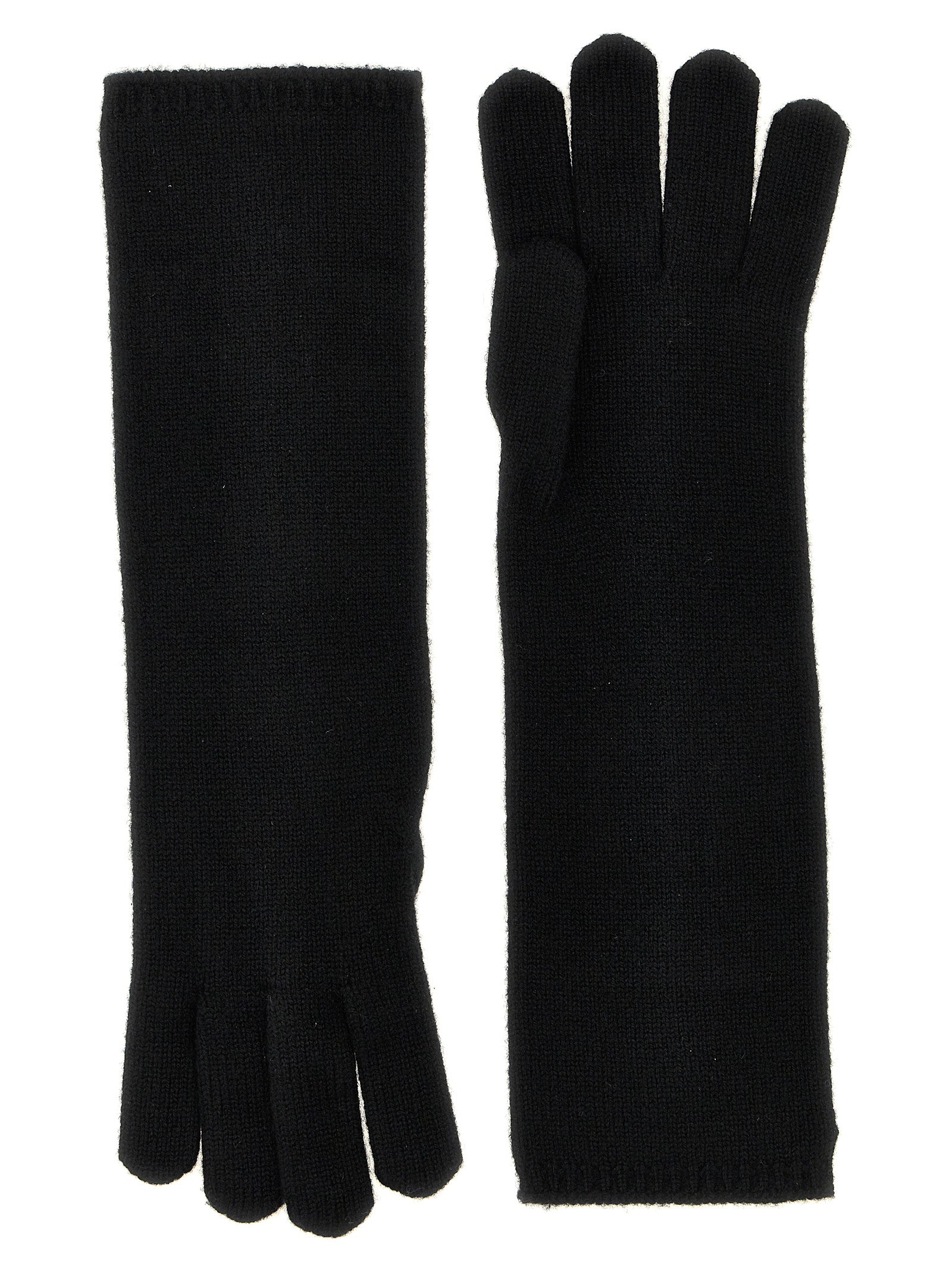 Black Cashmere Gloves