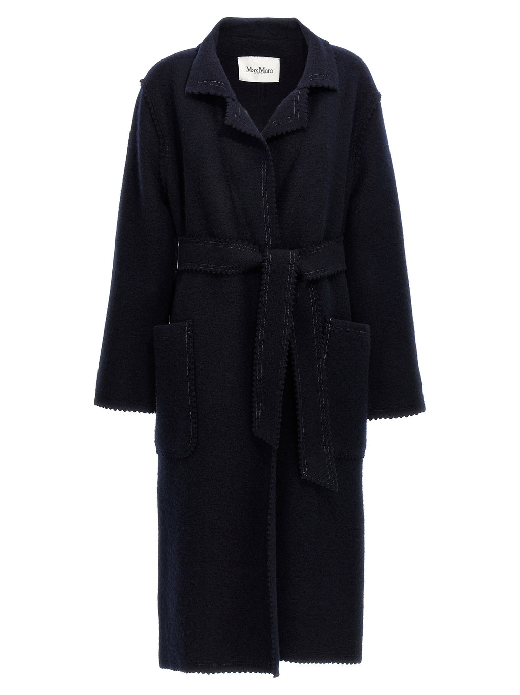 Blue Wool Coat