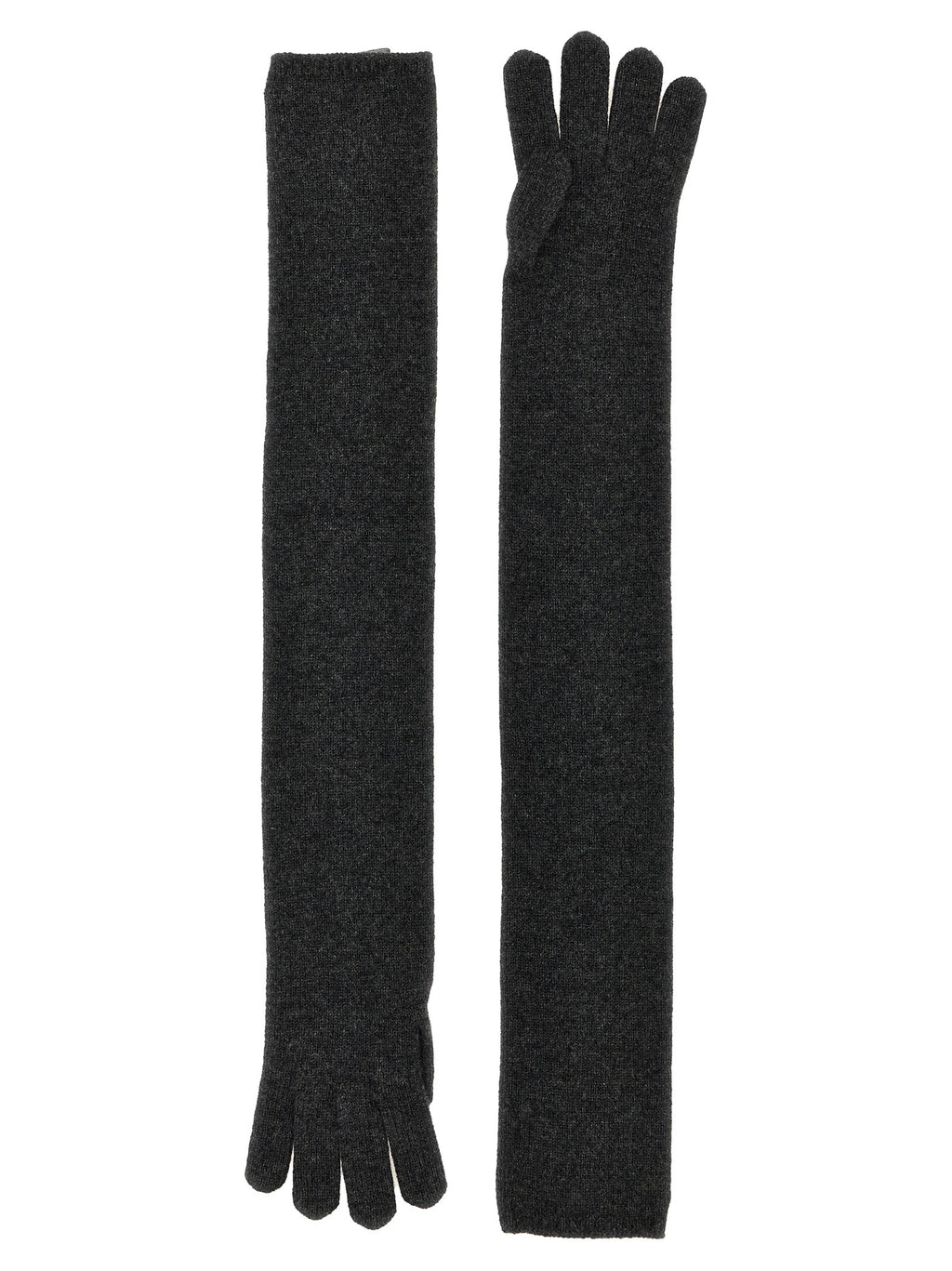 Gray Cashmere Gloves