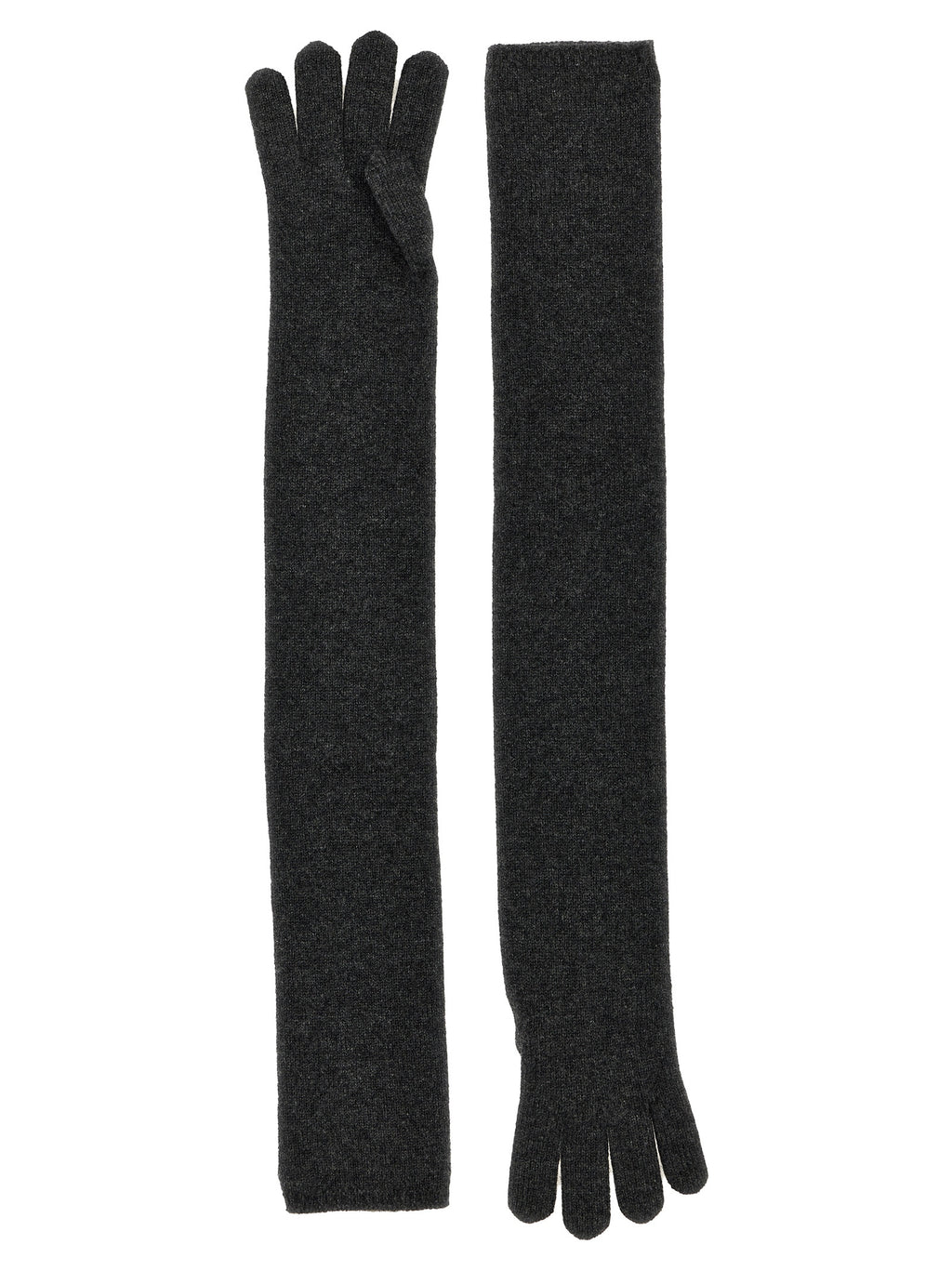 Gray Cashmere Gloves