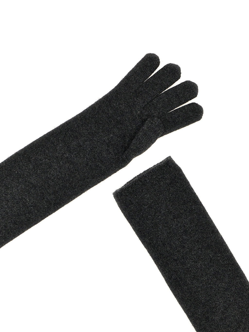 Gray Cashmere Gloves