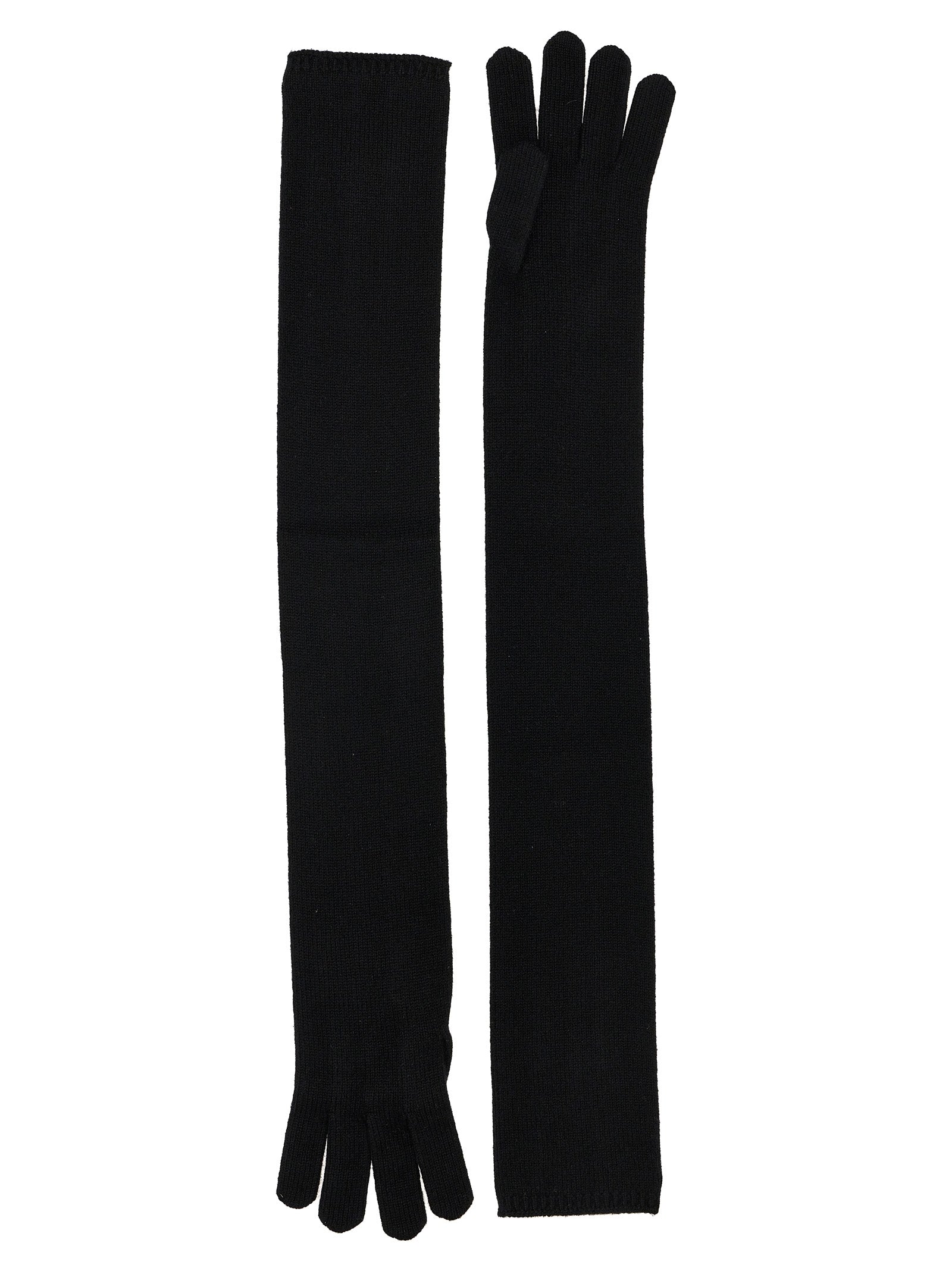 Black Cashmere Gloves