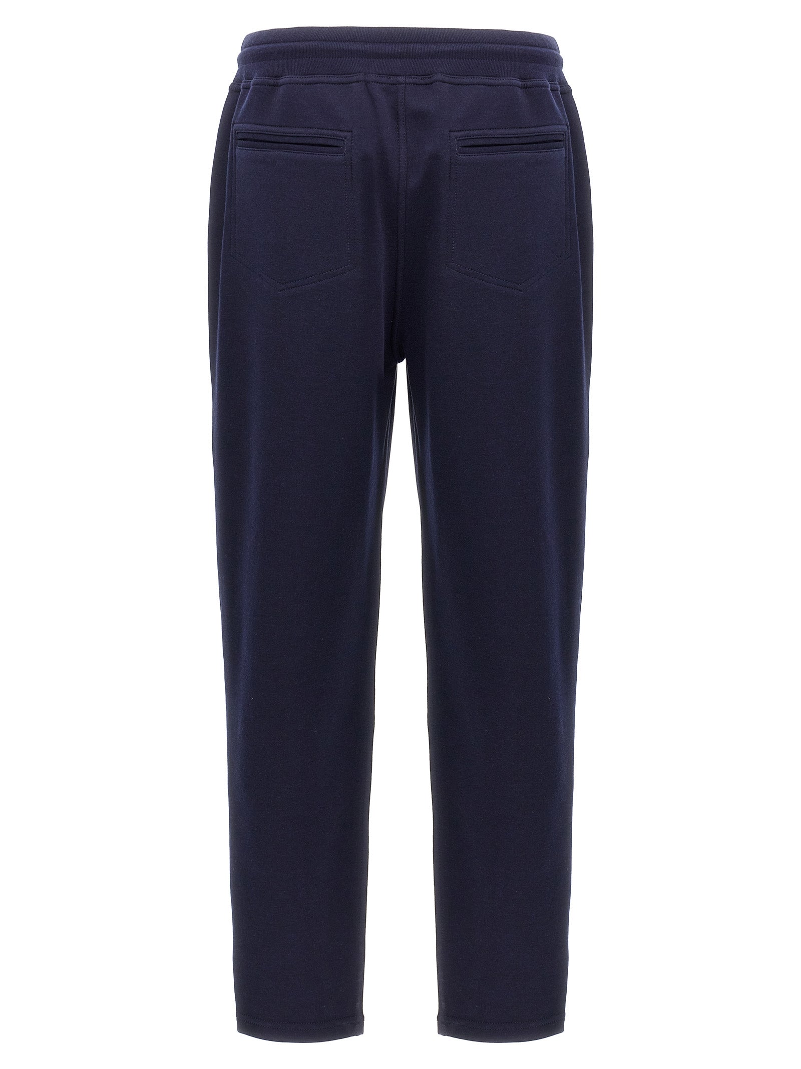 Blue Cotton Joggers (Workout Pants)