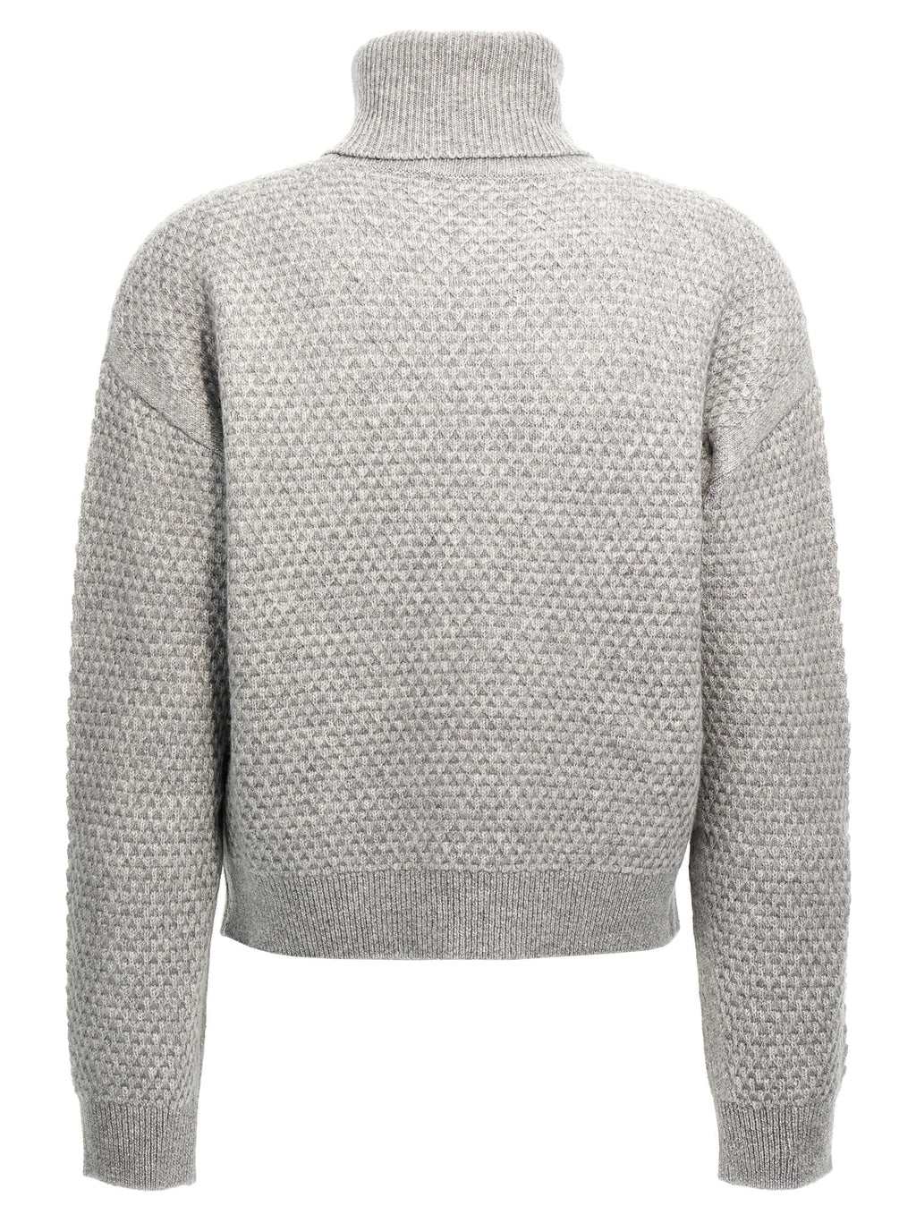 Gray Cashmere Cardigan