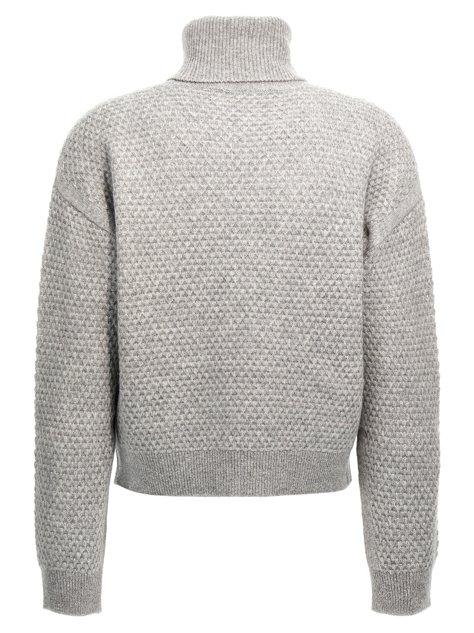 Gray Cashmere Cardigan