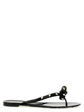 Black PVC Slides