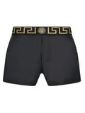 Multicolor Polyester Swim Shorts