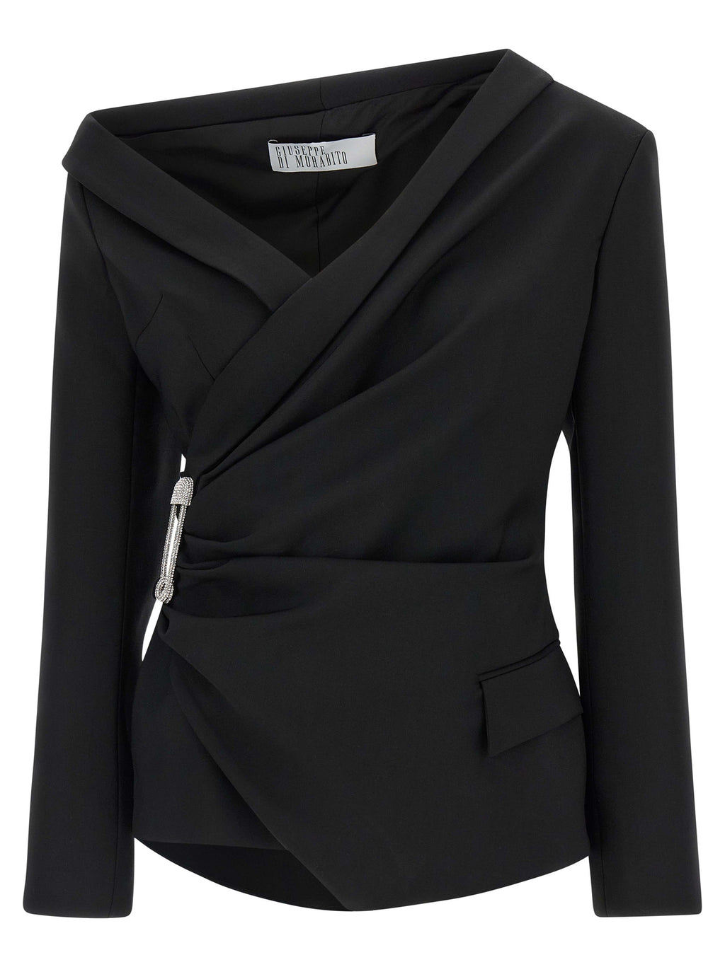 Black Virgin Wool Blazer