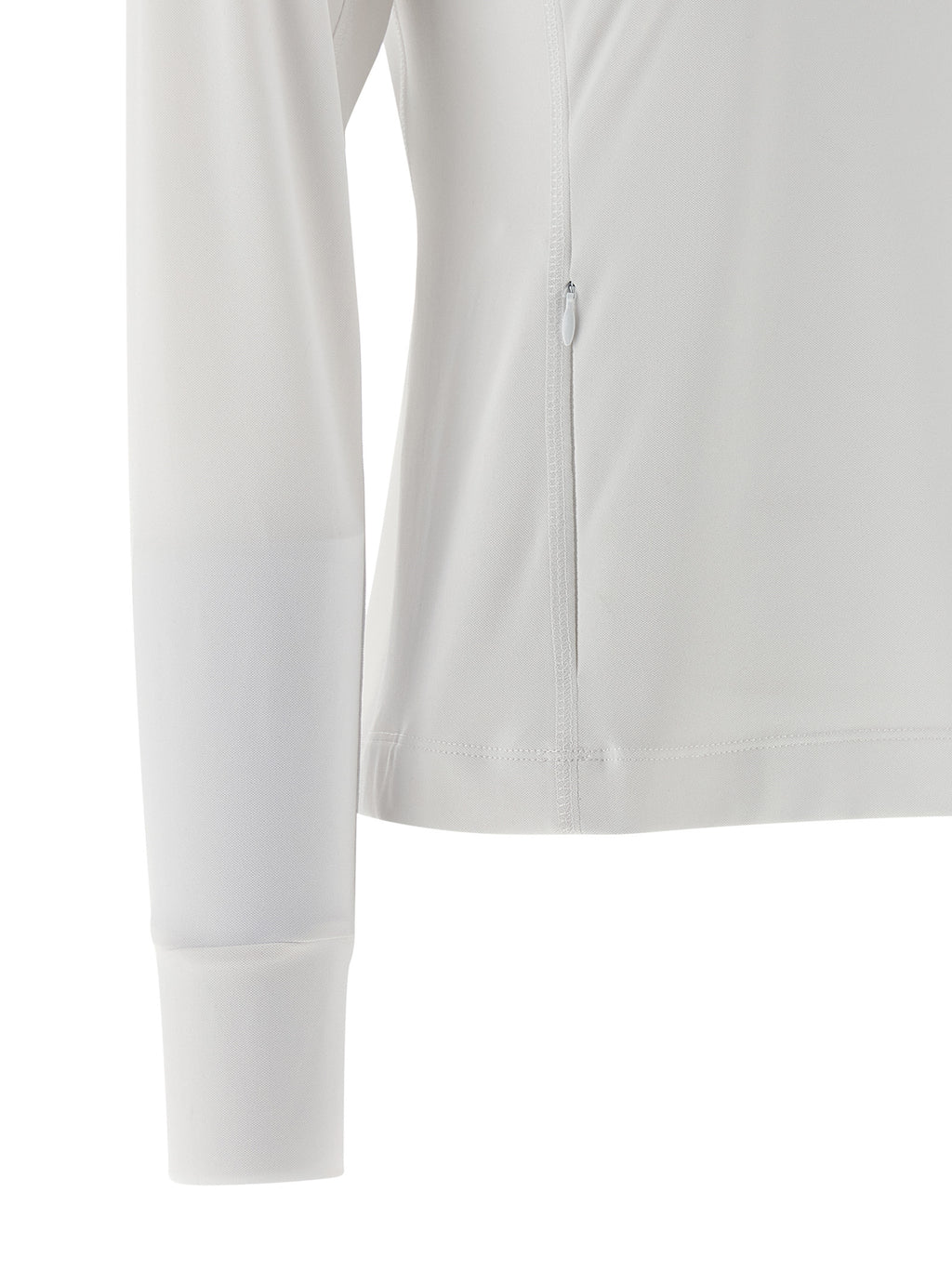 White Polyamide Cardigan