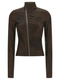 Brown Lamb Leather Leather Jacket