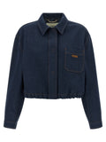 Blue Cotton Denim Jacket