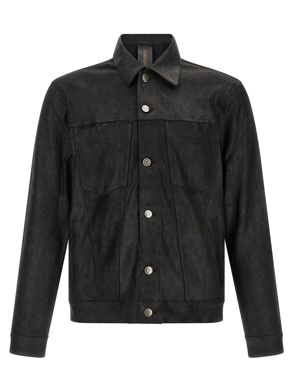 Black Lamb Leather Leather Jacket