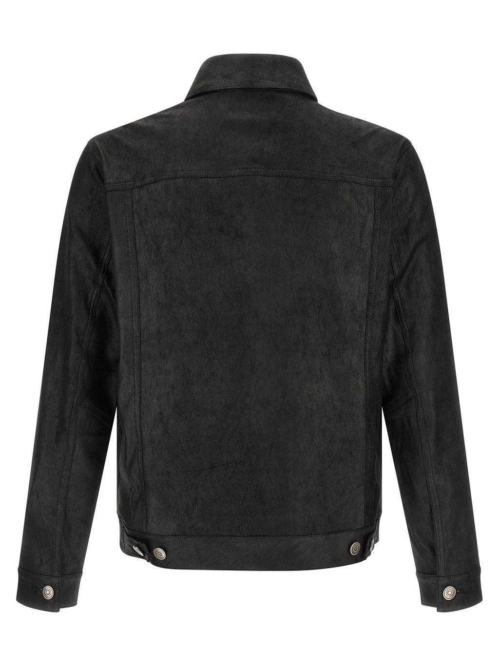 Black Lamb Leather Leather Jacket